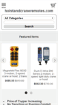 Mobile Screenshot of hoistandcraneremotes.com